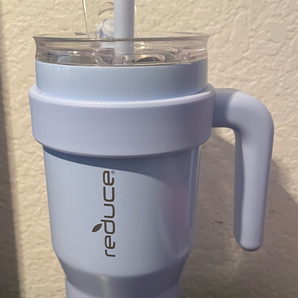 Reduce Light Blue Insulated Mug